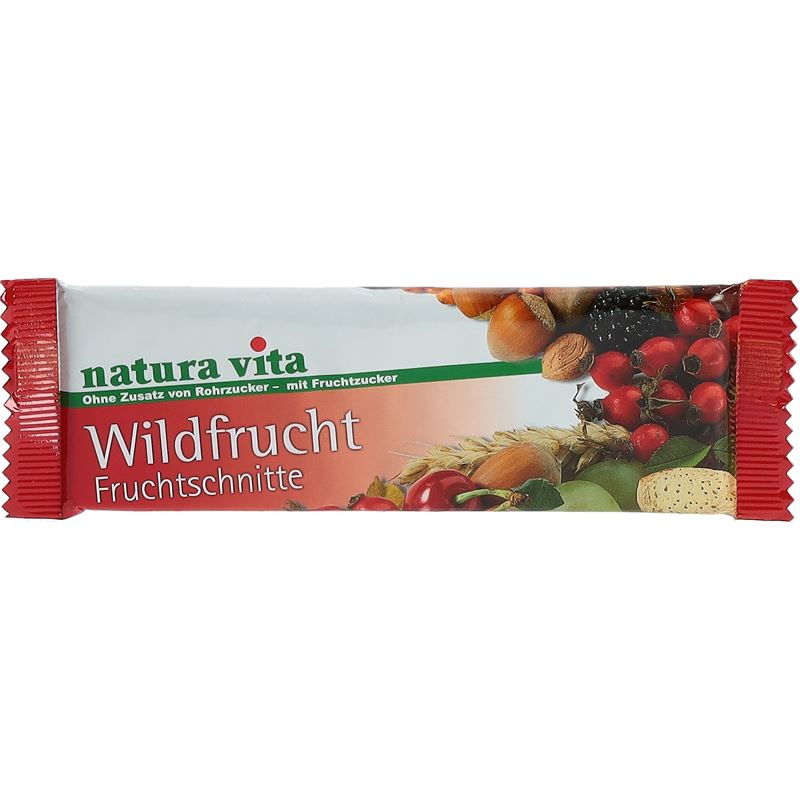 NATURAVITA Fruchtschnitte Wildfrucht 50 g
