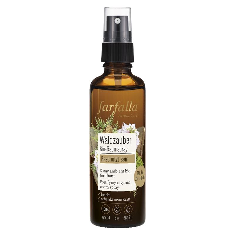 FARFALLA Bio-Raumspray beschü sein Waldzaub 75 ml