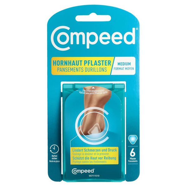 COMPEED Hornhaut Pflaster Medium 6 Stk