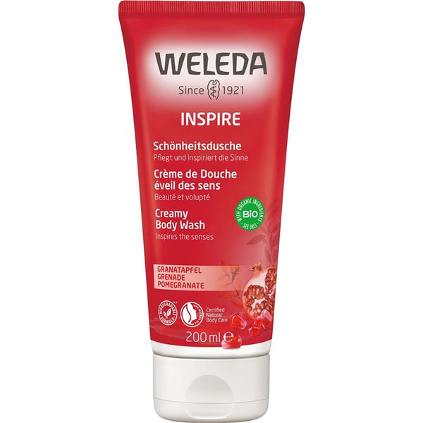 WELEDA Shower Cream Inspire Granatapfel Tb 200 ml