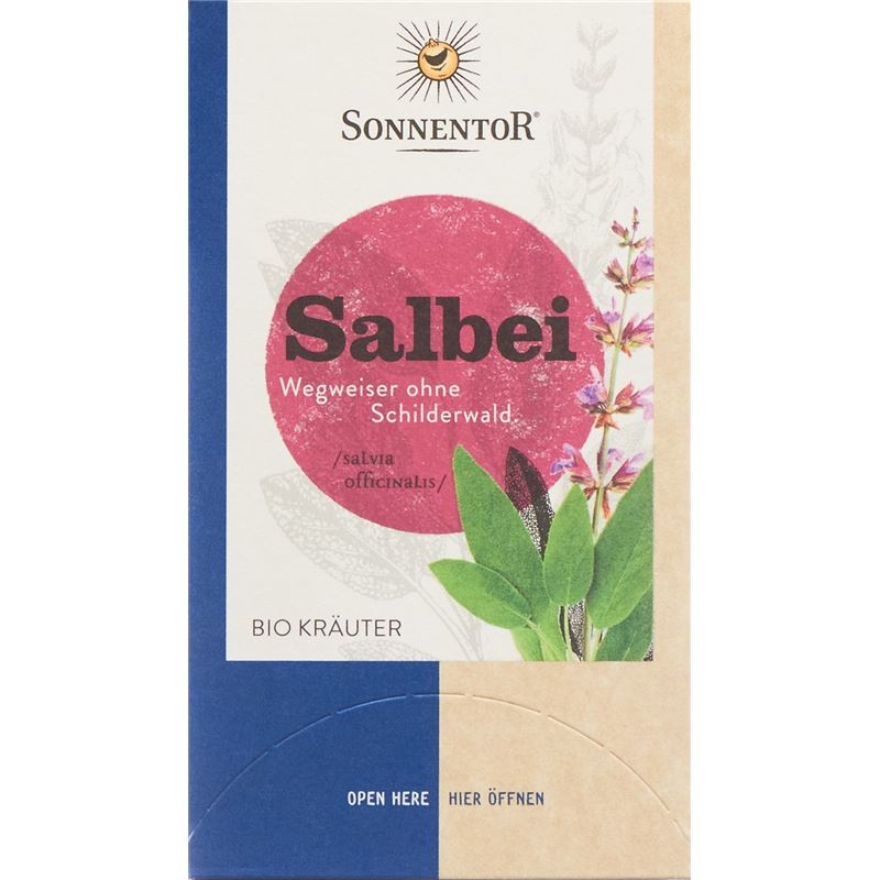 SONNENTOR Salbei Tee BIO Btl 18 Stk