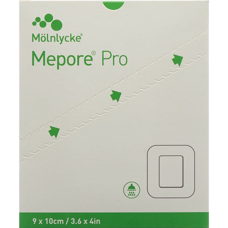 MEPORE PRO Wundv 10x9cm Wundk 6x5cm st (n) 40 Stk