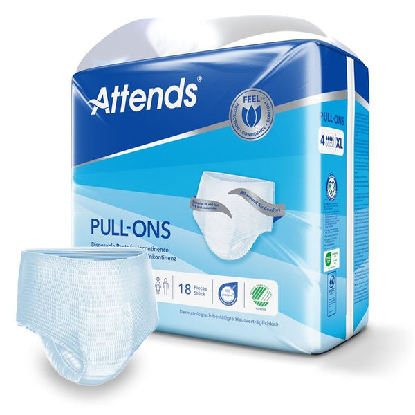 ATTENDS Pull Ons 4 XL Btl 18 Stk