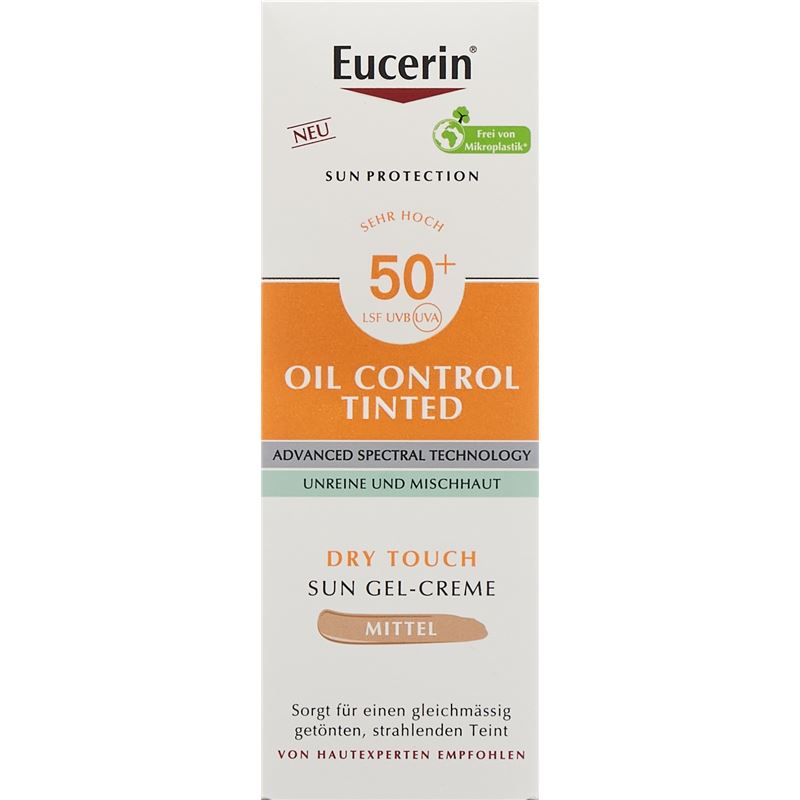 EUCERIN SUN Fa Oil Con Gel-Cr me LSF50+ 50 ml
