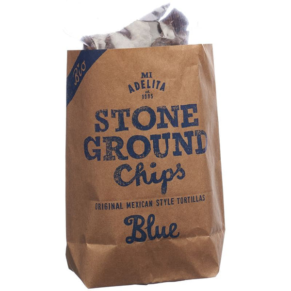 MIADELITA Bio Tortilla Chips Blue Corn Btl 150 g