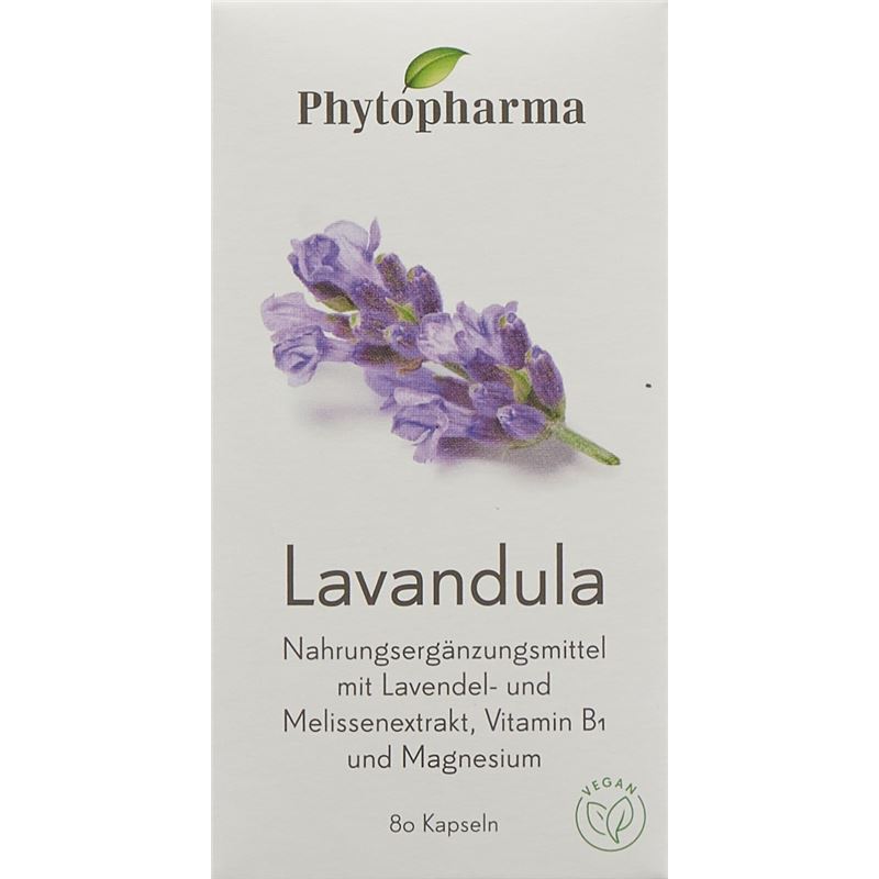 PHYTOPHARMA Lavandula Kaps Ds 80 Stk