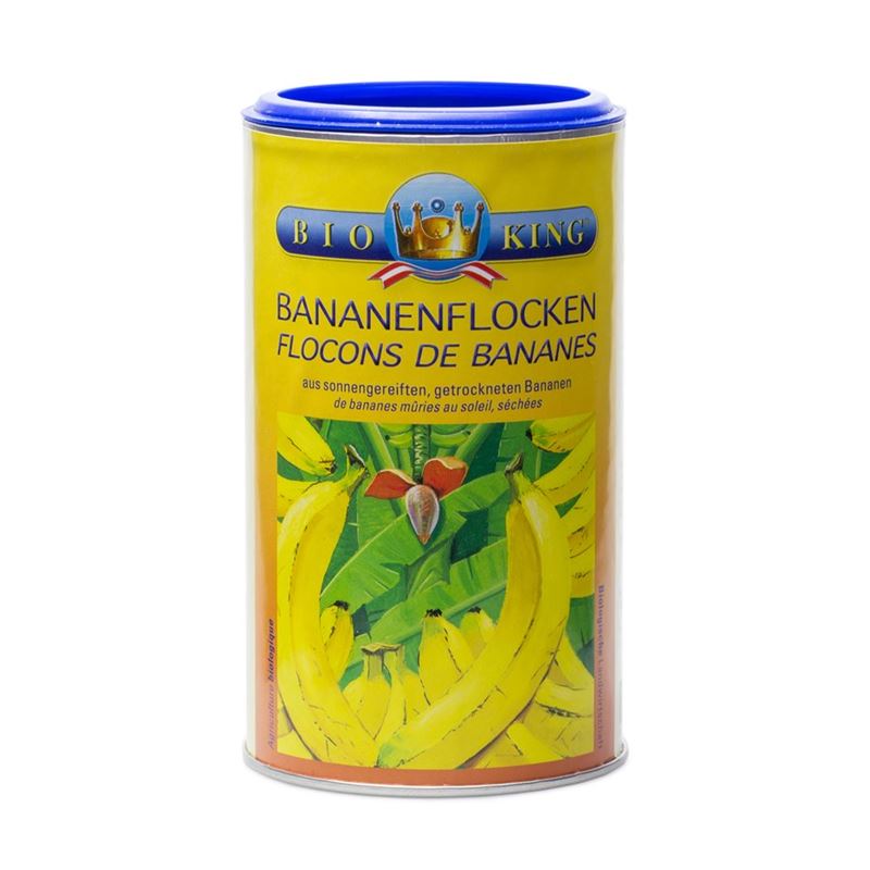 BIOKING Bananenflocken getrocknet Bio Ds 200 g
