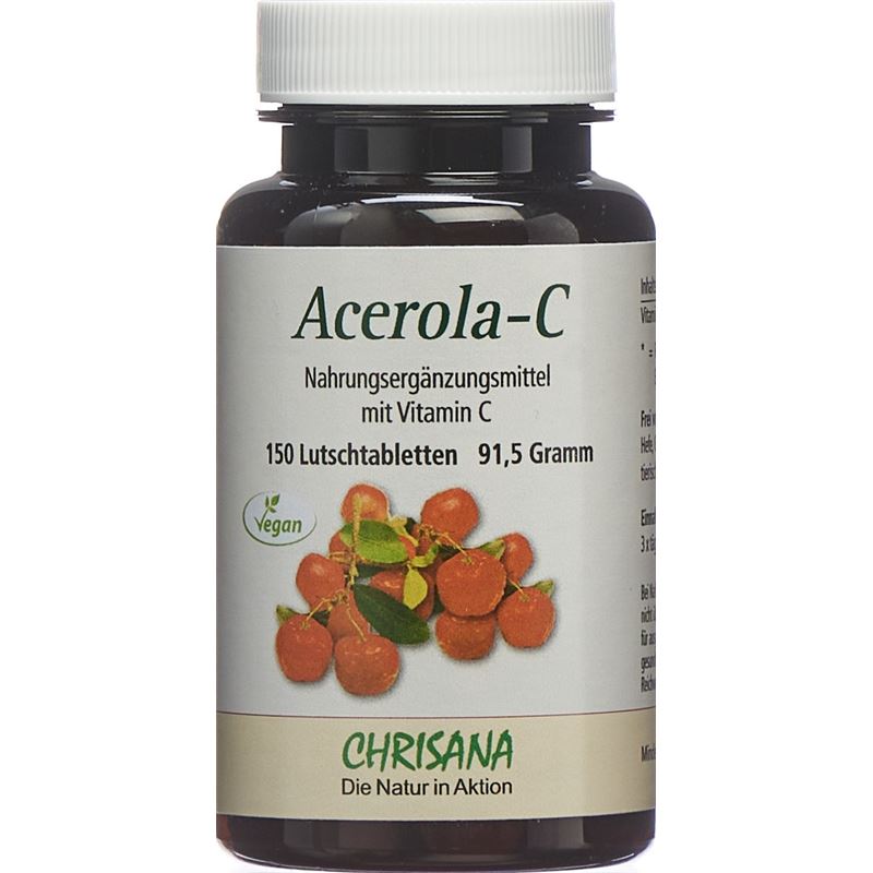 CHRISANA Acerola C Lutschtabl Ds 150 Stk