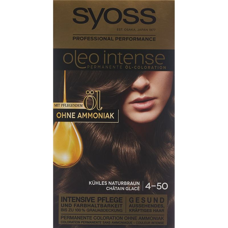 SYOSS Oleo Intense 4-50 Kühles Naturbraun