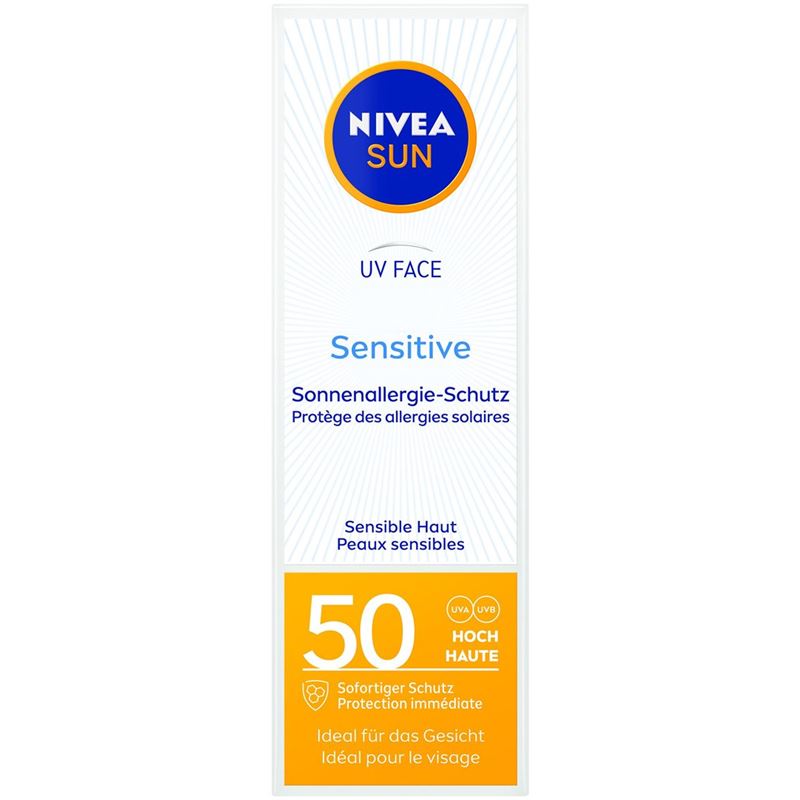NIVEA SUN UV Face Sens LSF50 50 ml