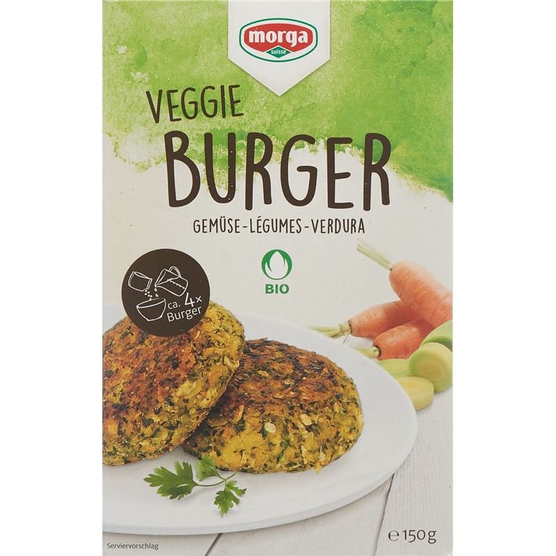 MORGA Gemüseburger Bio Knospe 150 g