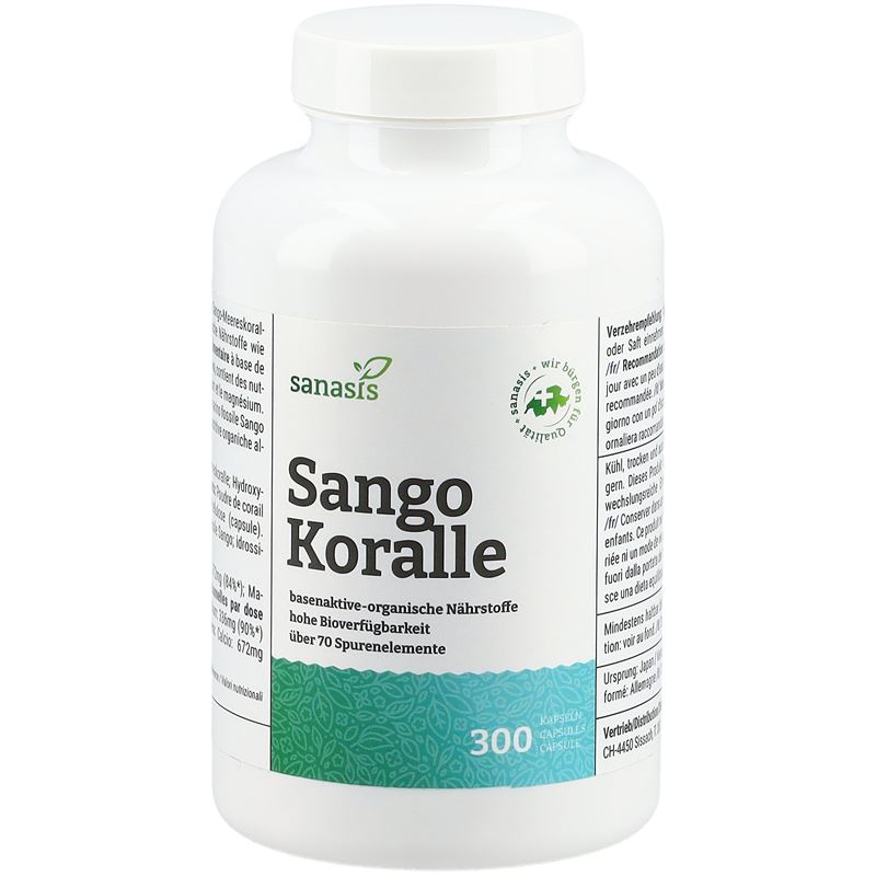SANASIS Sango Koralle Kaps Ds 300 Stk