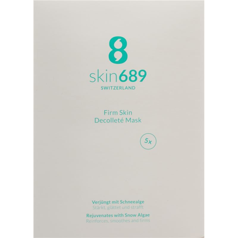 SKIN689 Bio-Cellulose Decolleté Mask 5 Btl 25 ml