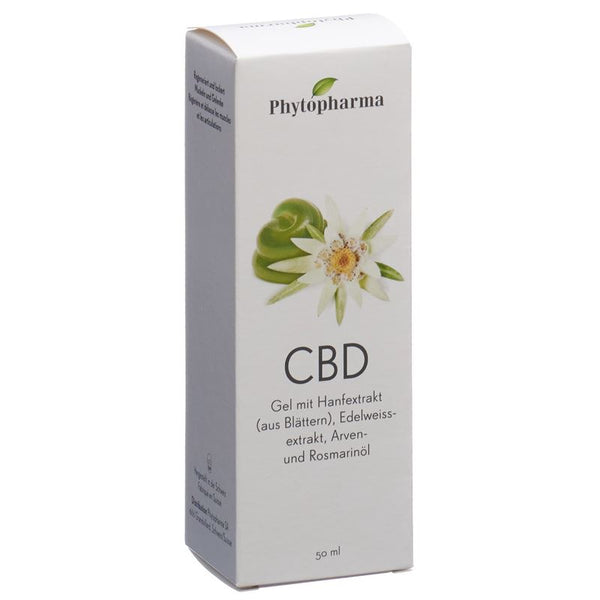 PHYTOPHARMA CBD Gel Disp 50 ml