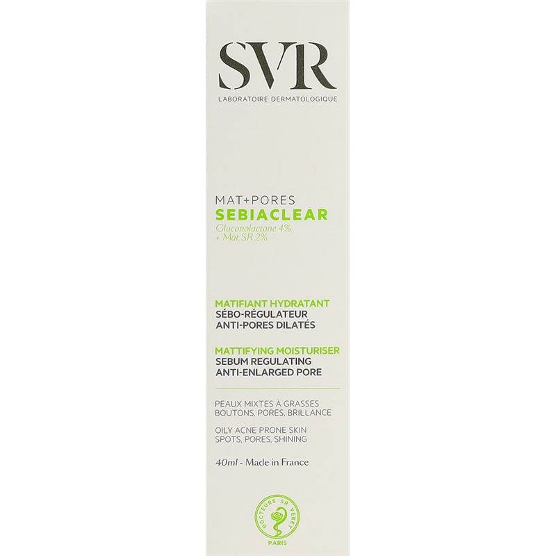 SVR SEBIACLEAR Mat + Pores 40 ml