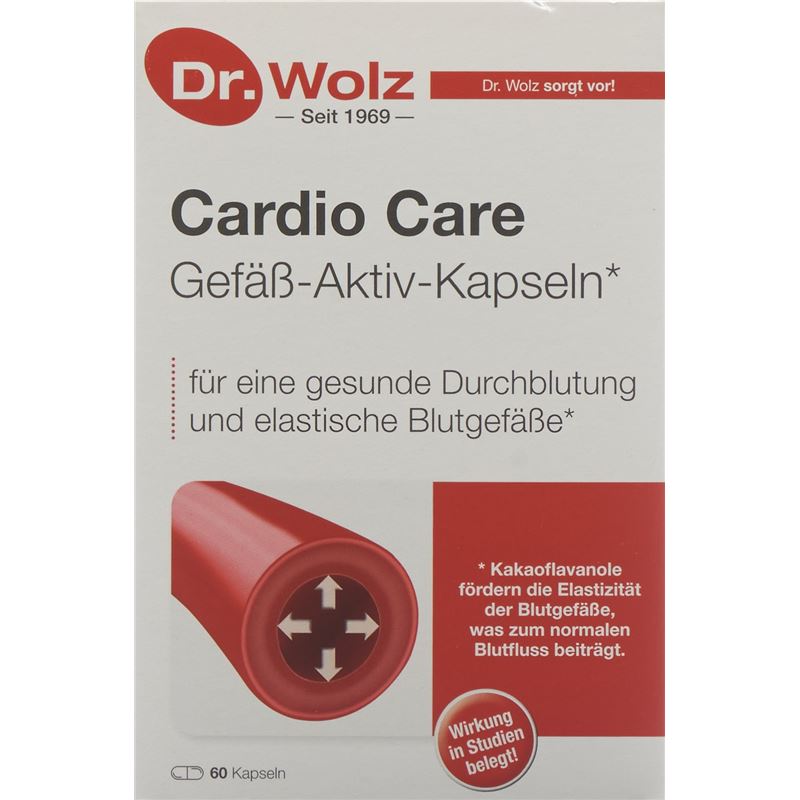 DR. WOLZ Cardio Care Kaps Blist 60 Stk