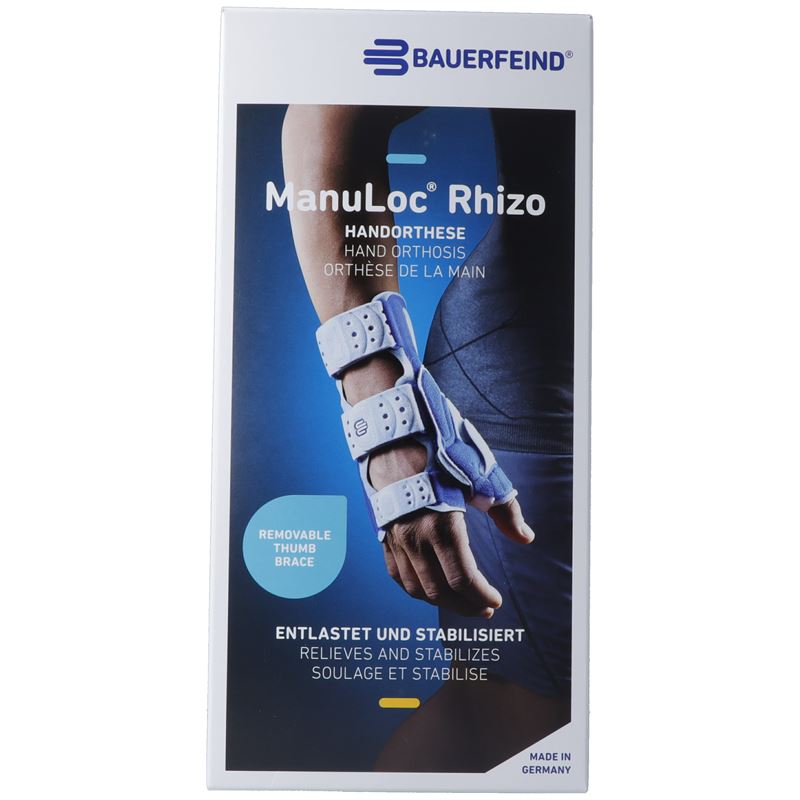 BAUERFEIND ManuLoc Rhizo Stabilorth Gr2 li tit