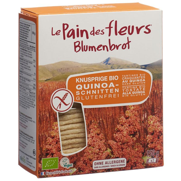BLUMENBROT Knusp Schnitt Quinoa Bio glut fr 150 g