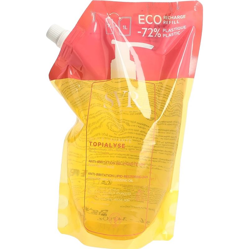 SVR TOPIALYSE Huile Lavante Recharge 1000 ml