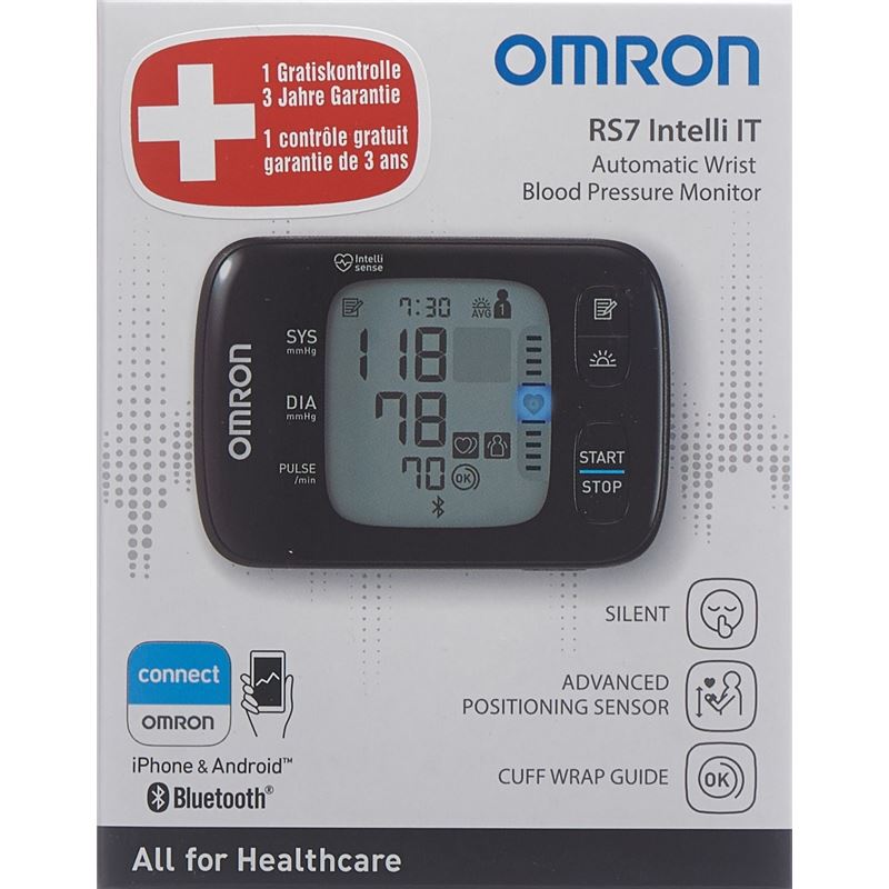 OMRON Blutdruck Handg RS7 Intelli IT Gratisservice