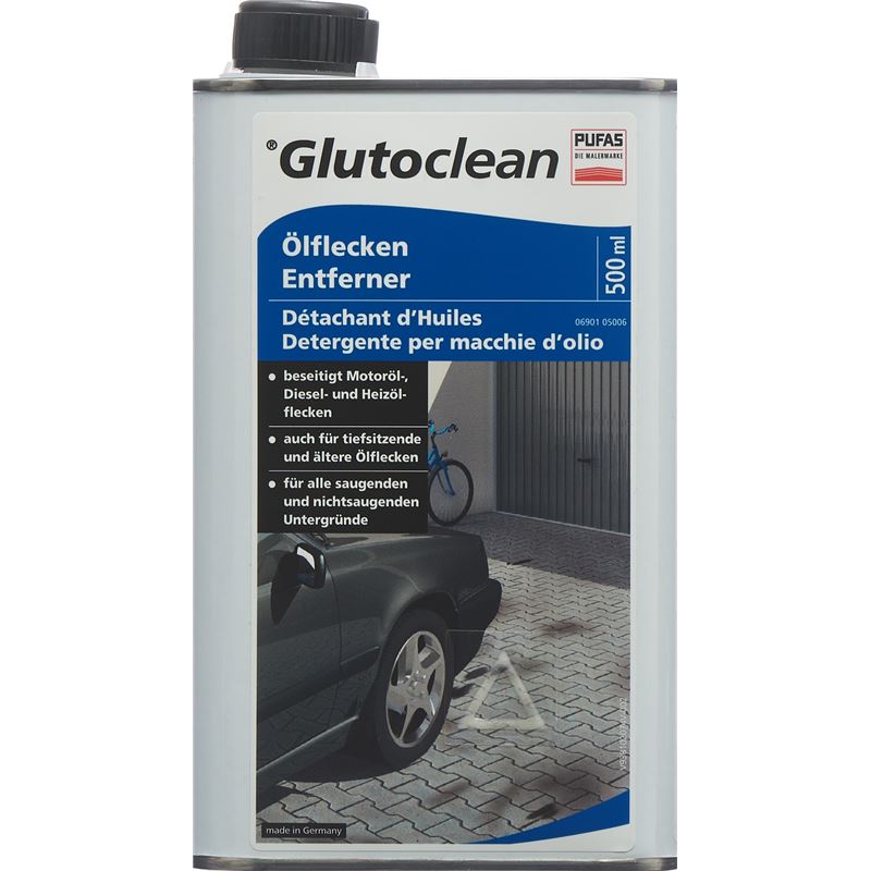 GLUTOCLEAN Ölflecken Entferner Fl 500 ml