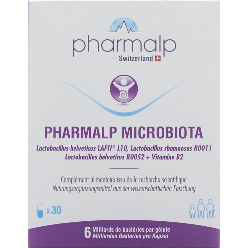 PHARMALP MICROBIOTA Kapseln Blist 30 Stk