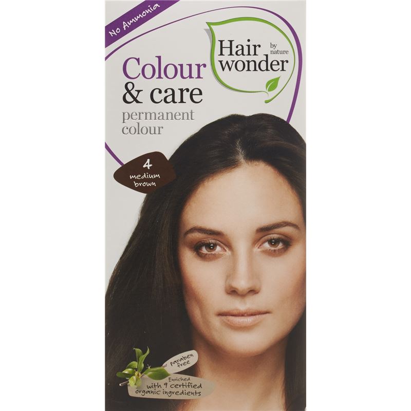 HAIRWONDER Colour & Care 4 braun