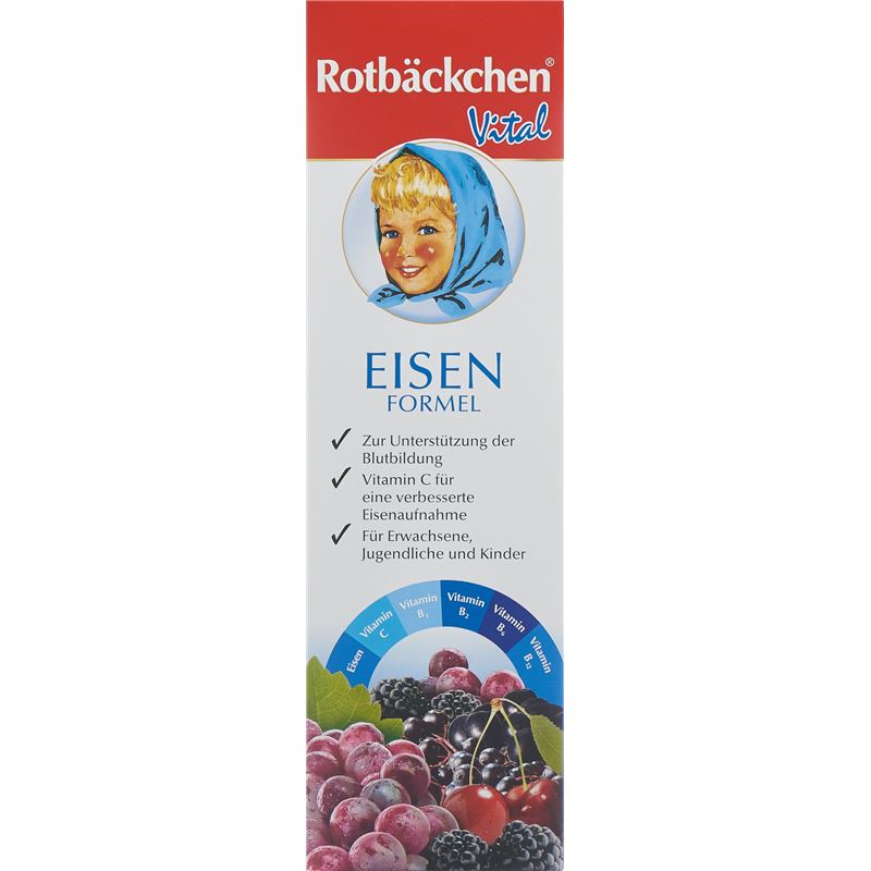 RABENHORST Rotbäckchen Vital Eisen Formel 450 ml