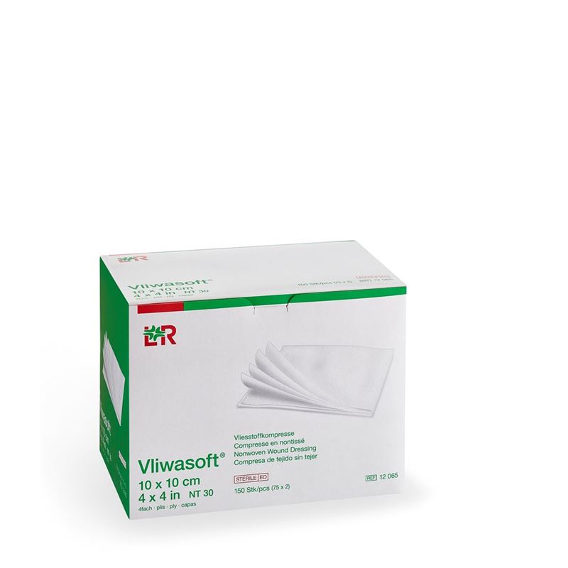 VLIWASOFT Vliesstoffko 10x10cm 4-l st 2 x 75 Stk