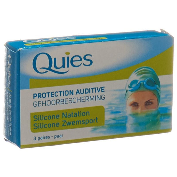 QUIES Gehörschutz Silikon 3 Paar