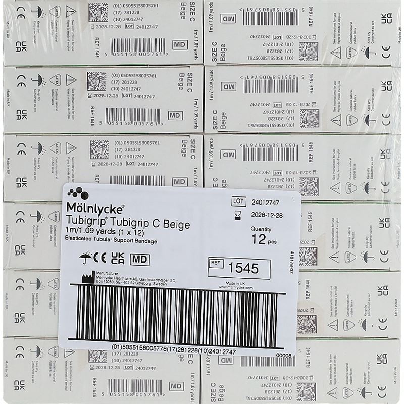 TUBIGRIP Schlauchbandage C 1mx6.75cm bei 12 Stk