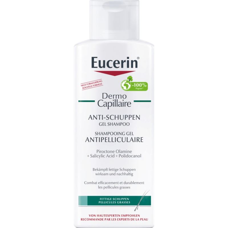 EUCERIN DermoCapillaire Gel Shamp Anti-Schu 250 ml