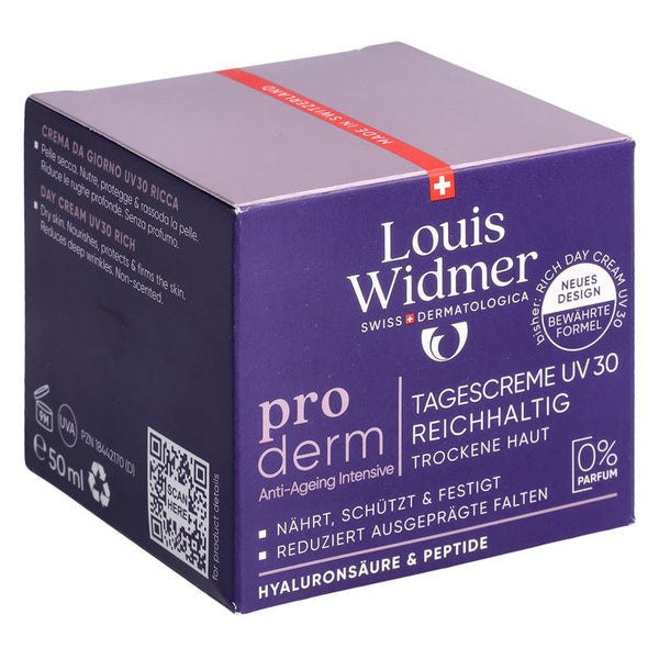 WIDMER Proderm Tagescr UV30 reichh o Parf 50 ml