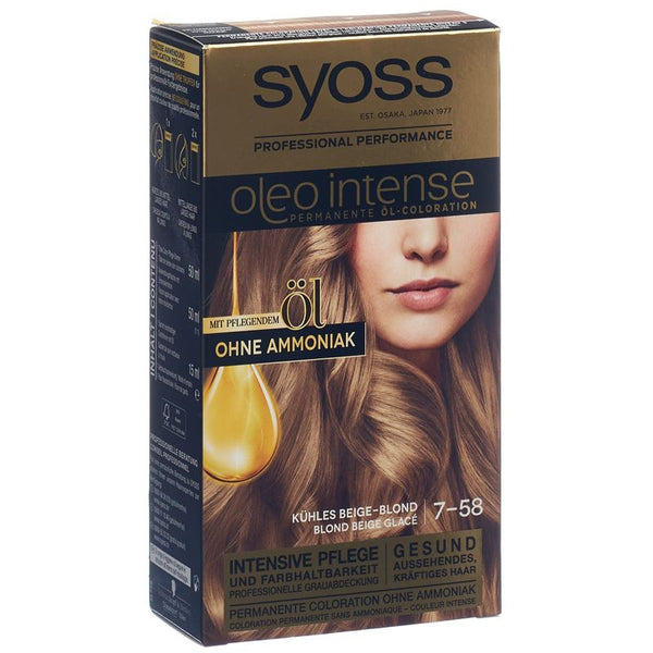 SYOSS Oleo Intense 7-58 Kühles Beige Blond