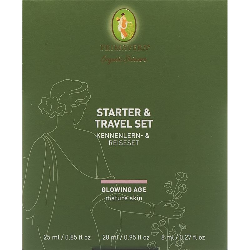 PRIMAVERA Glowing Age Starter&Travel Set