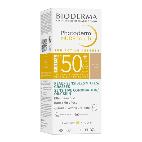 BIODERMA Photoderm Nude Mineral SPF50+ clai 40 ml