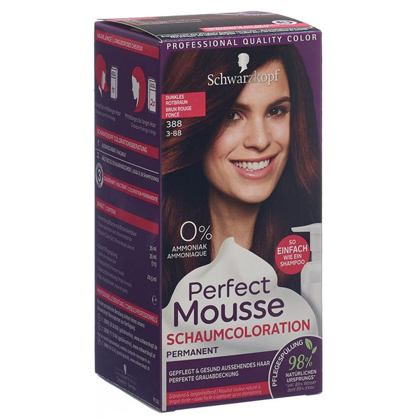 PERFECT MOUSSE 388 Dunkles Rotbraun