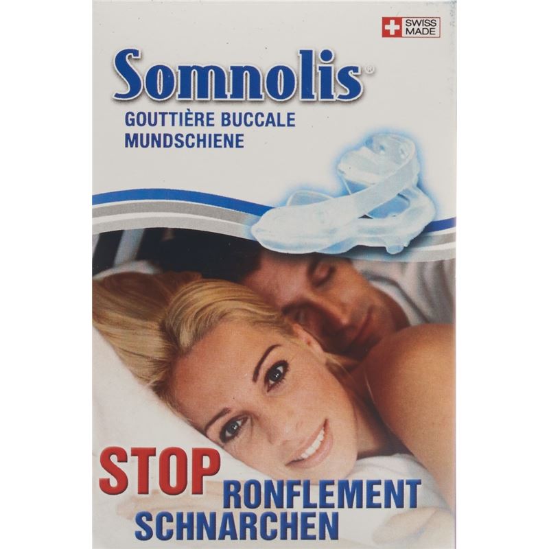 SOMNOLIS Mundschiene gegen das Schnarchen