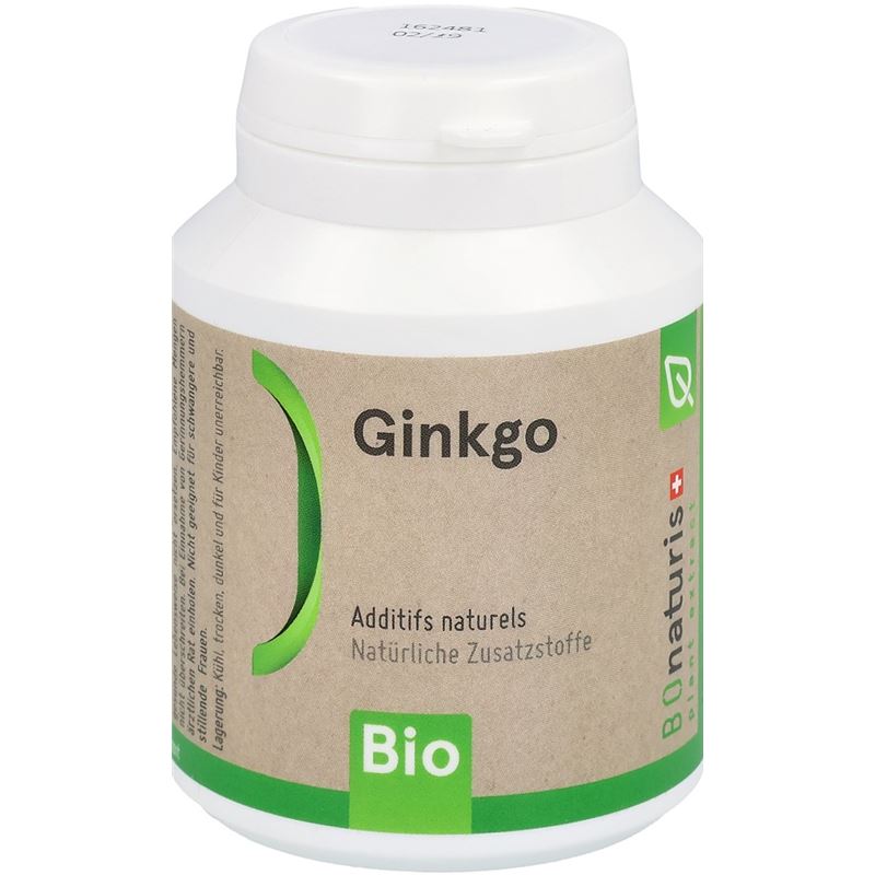 BIONATURIS Ginkgo Kaps 200 mg Bio Ds 120 Stk