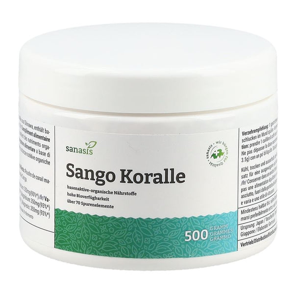 SANASIS Sango Koralle Plv vegan Ds 500 g