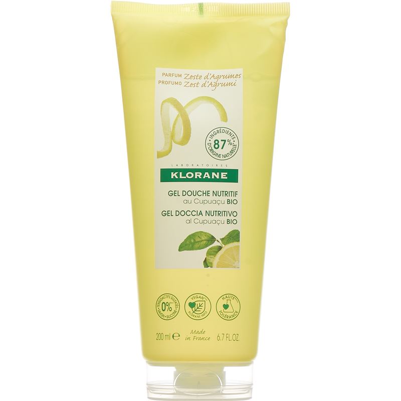 KLORANE Duschgel Zitruszeste 200 ml
