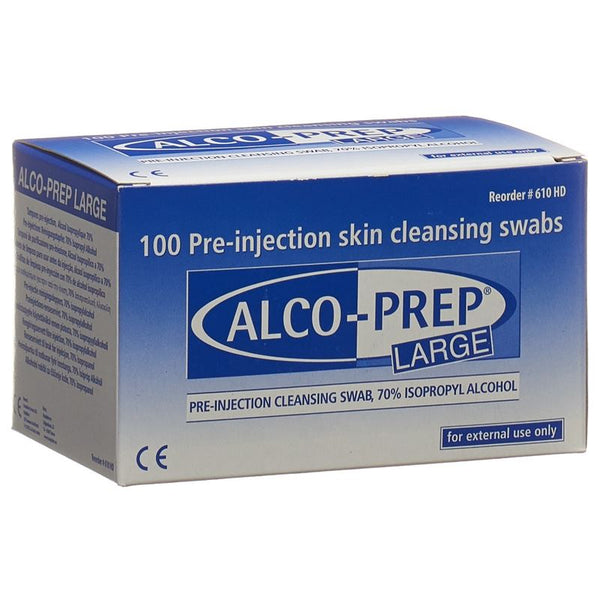 ALCO-PREP Pre-injektions Tupfer GrL 100 Stk
