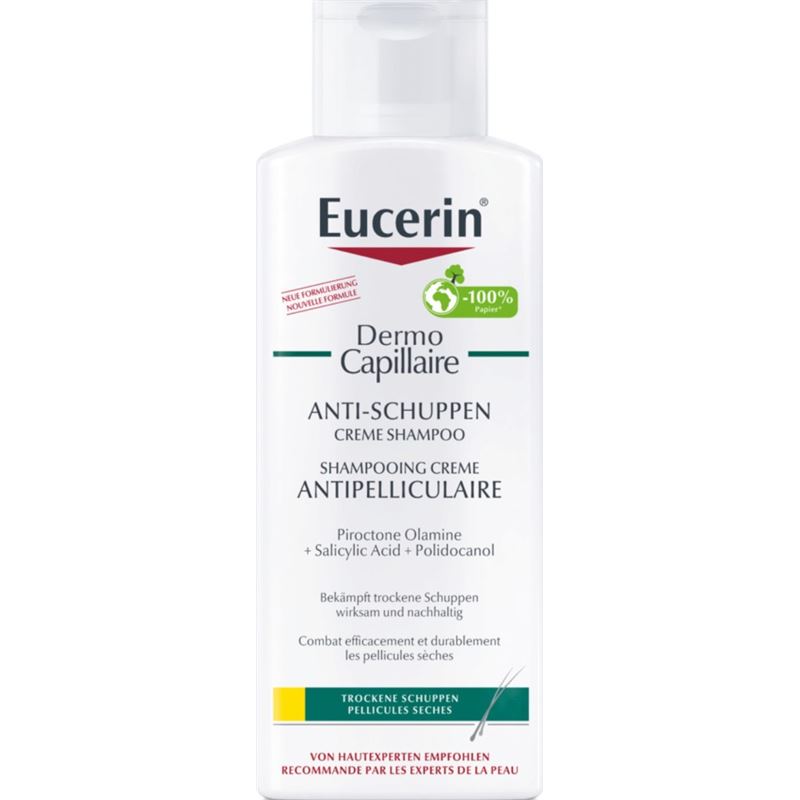 EUCERIN DermoCapillaire Cr Shamp Anti-Schu 250 ml