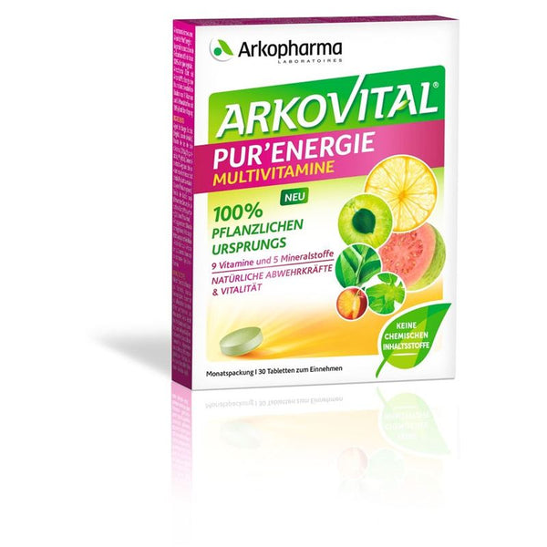 ARKOVITAL Pur'Energie Tabl Vitamin+Mineral 30 Stk