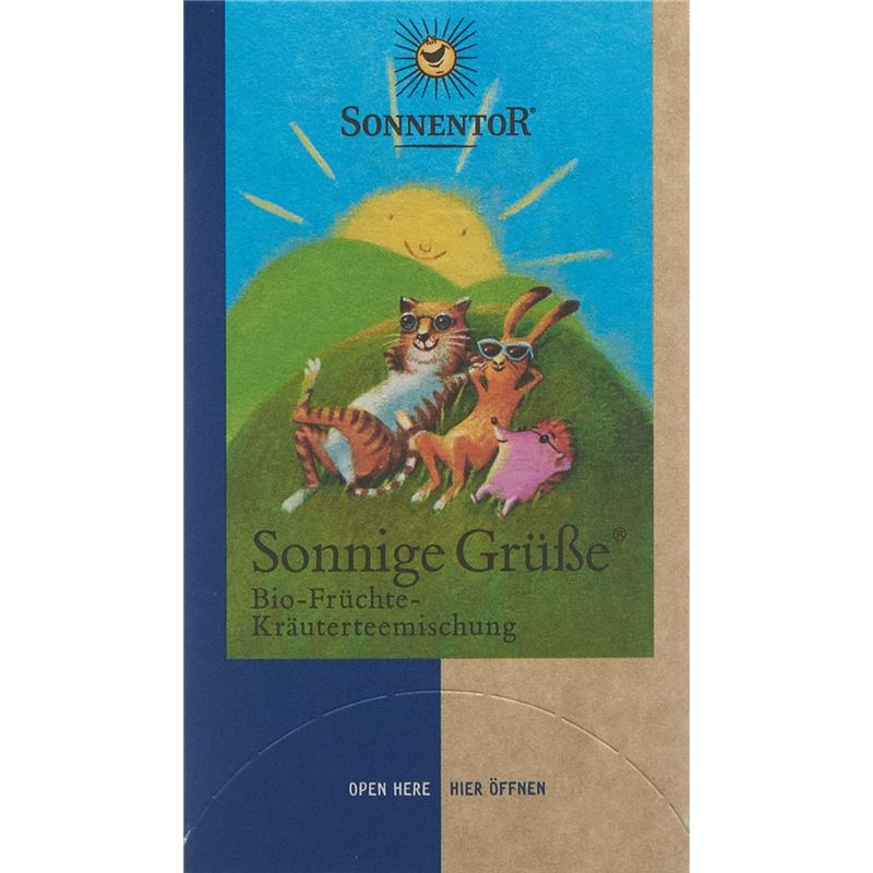 SONNENTOR Sonnige Grüsse BIO 18 x 2.5 g