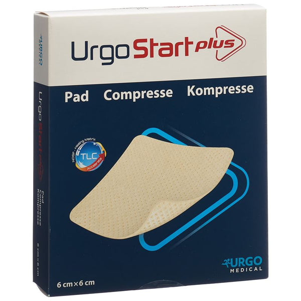 URGOSTART Plus Kompresse Wundaufla 6x6cm 10 Stk