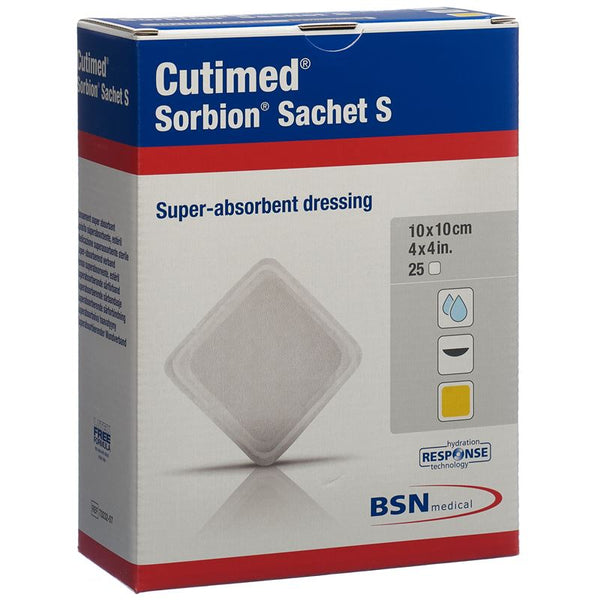 CUTIMED Sorbion Sachet S 10x10cm 25 Stk