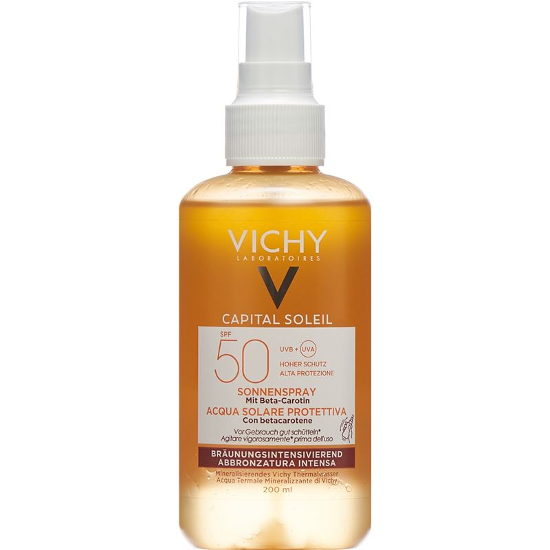 VICHY Capital Soleil Frisch Spr bronz LSF50 200 ml