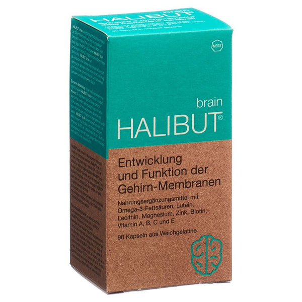 HALIBUT brain Weichkaps Ds 90 Stk