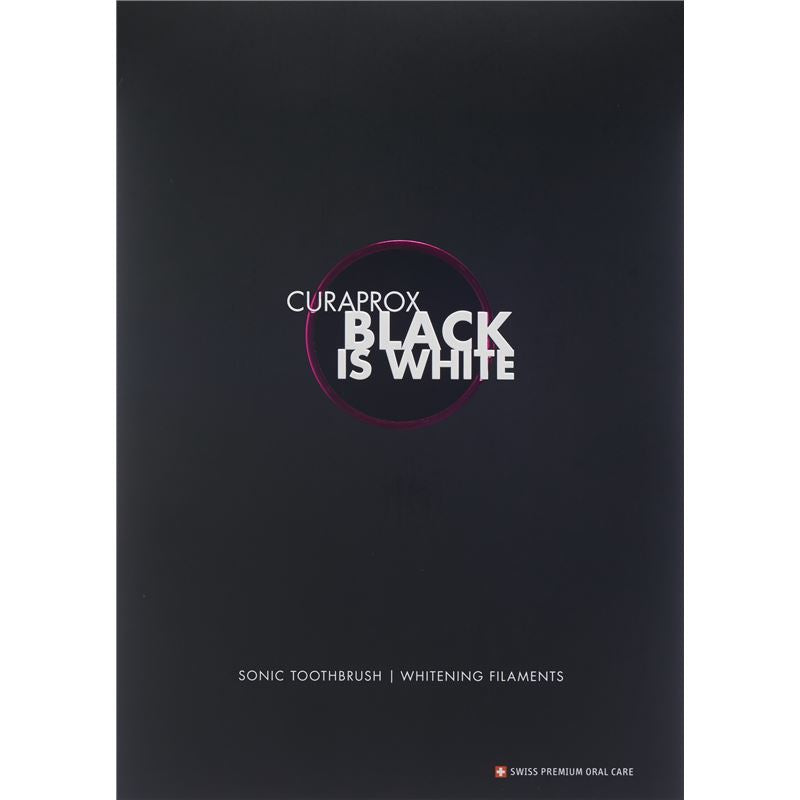 CURAPROX Hydrosonic Black is white sonic toothbru